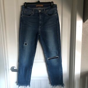 JOE’S ‘the Charlie’ high rise skinny crop denim